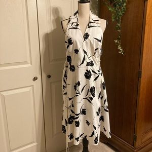 Chaps wrap dress size 10 NWT